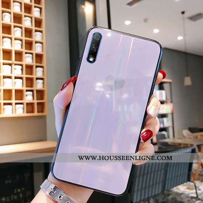 Coque Honor 9x Tendance Mode Nouveau Marque Tout Compris Incassable Téléphone Portable Violet