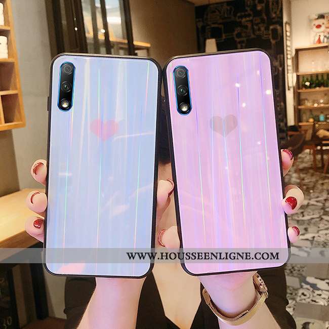 Coque Honor 9x Tendance Mode Nouveau Marque Tout Compris Incassable Téléphone Portable Violet
