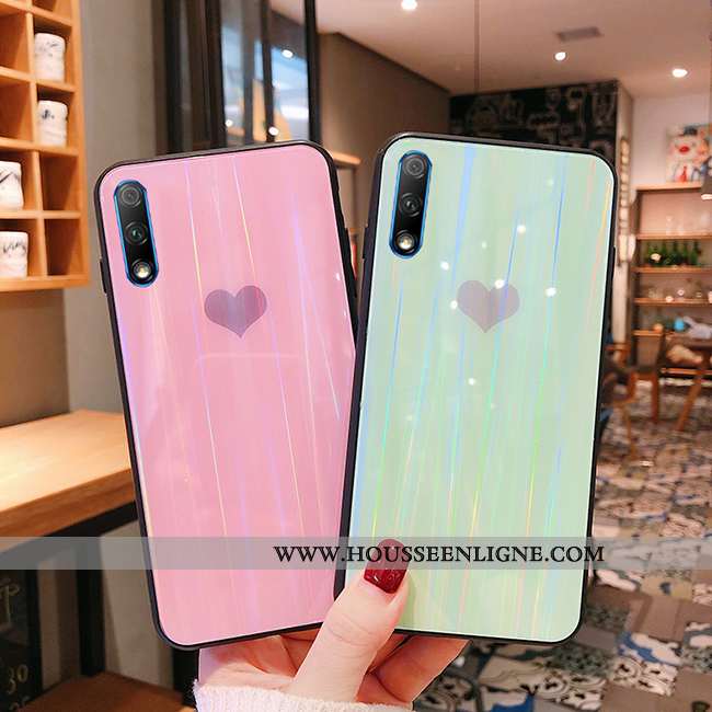 Coque Honor 9x Tendance Mode Nouveau Marque Tout Compris Incassable Téléphone Portable Violet