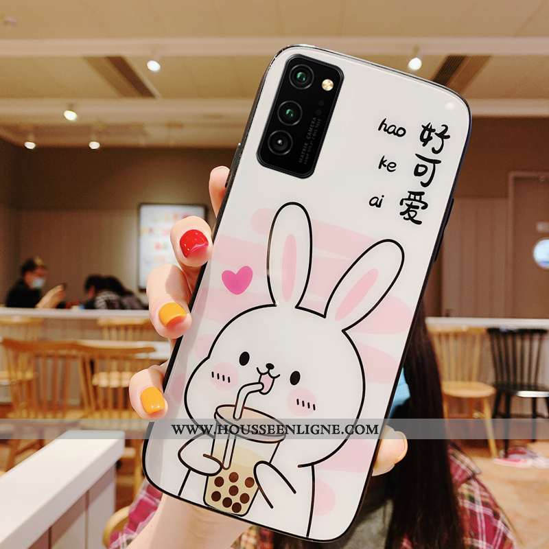 Coque Honor View30 Créatif Mode Noir Difficile Verre Téléphone Portable Nouveau