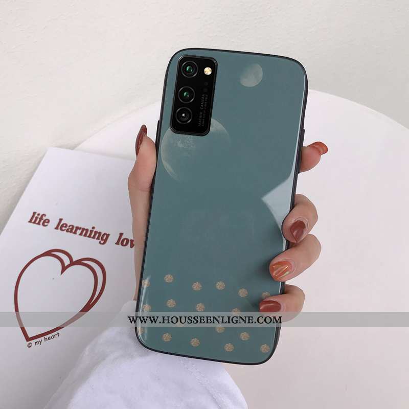 Coque Honor View30 Créatif Mode Noir Difficile Verre Téléphone Portable Nouveau