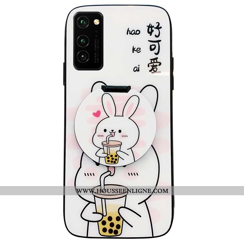 Coque Honor View30 Créatif Mode Noir Difficile Verre Téléphone Portable Nouveau
