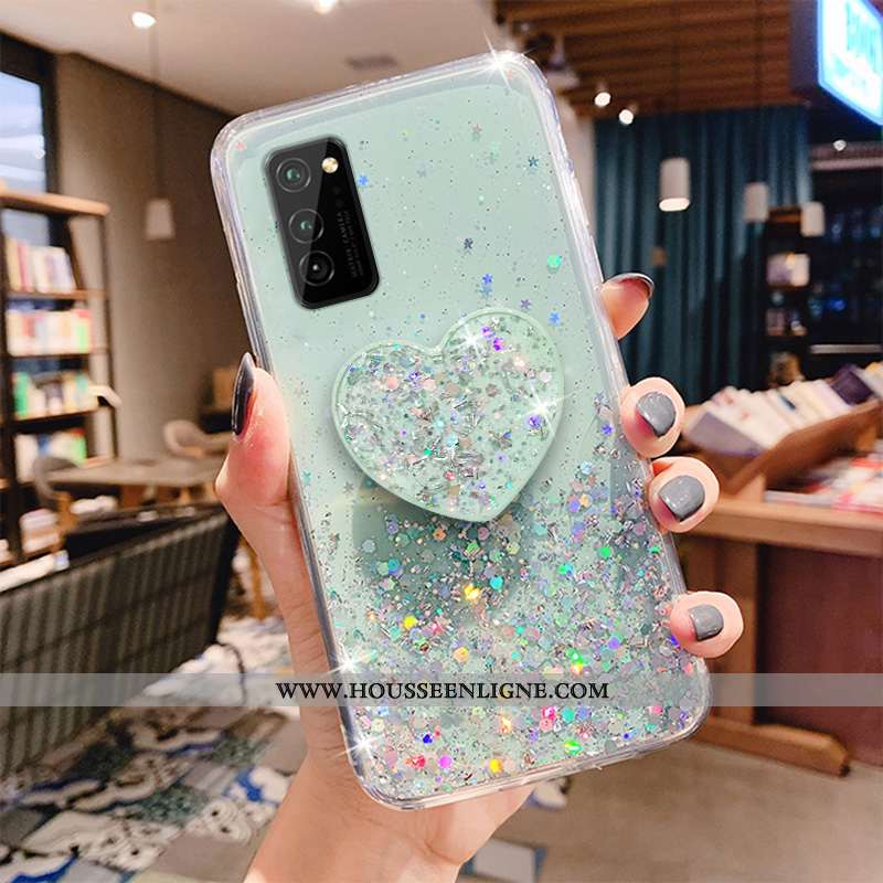 Coque Honor View30 Créatif Tendance Étui Net Rouge Tempérer Protection Incassable Bleu