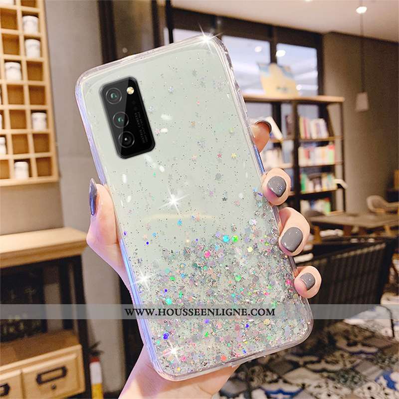 Coque Honor View30 Créatif Tendance Étui Net Rouge Tempérer Protection Incassable Bleu