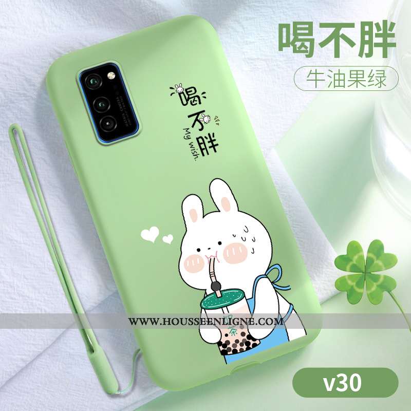 Coque Honor View30 Fluide Doux Silicone Personnalité Téléphone Portable Nouveau Ultra Dessin Animé V