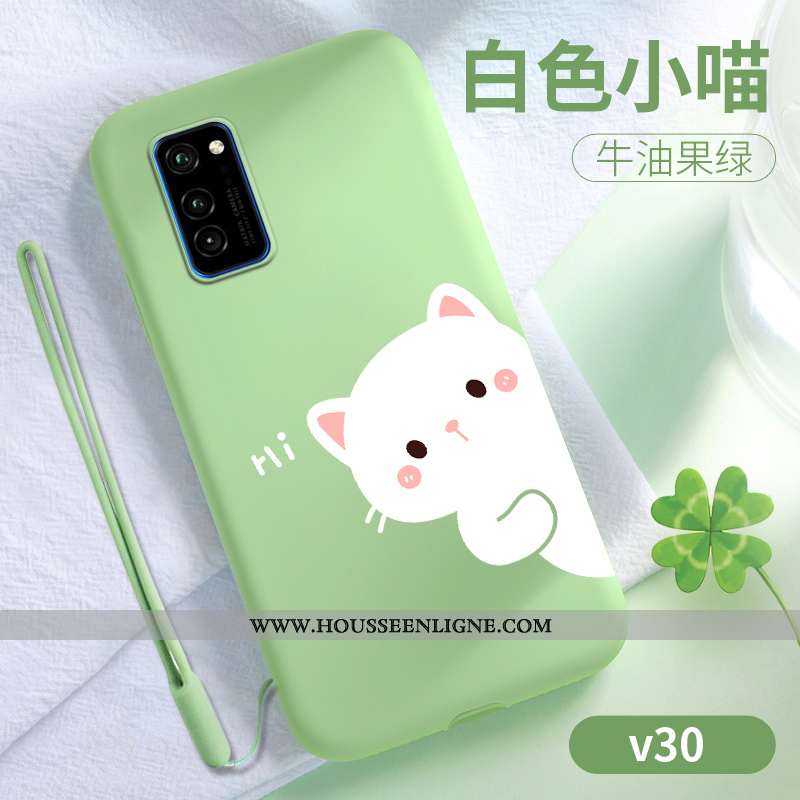 Coque Honor View30 Fluide Doux Silicone Personnalité Téléphone Portable Nouveau Ultra Dessin Animé V