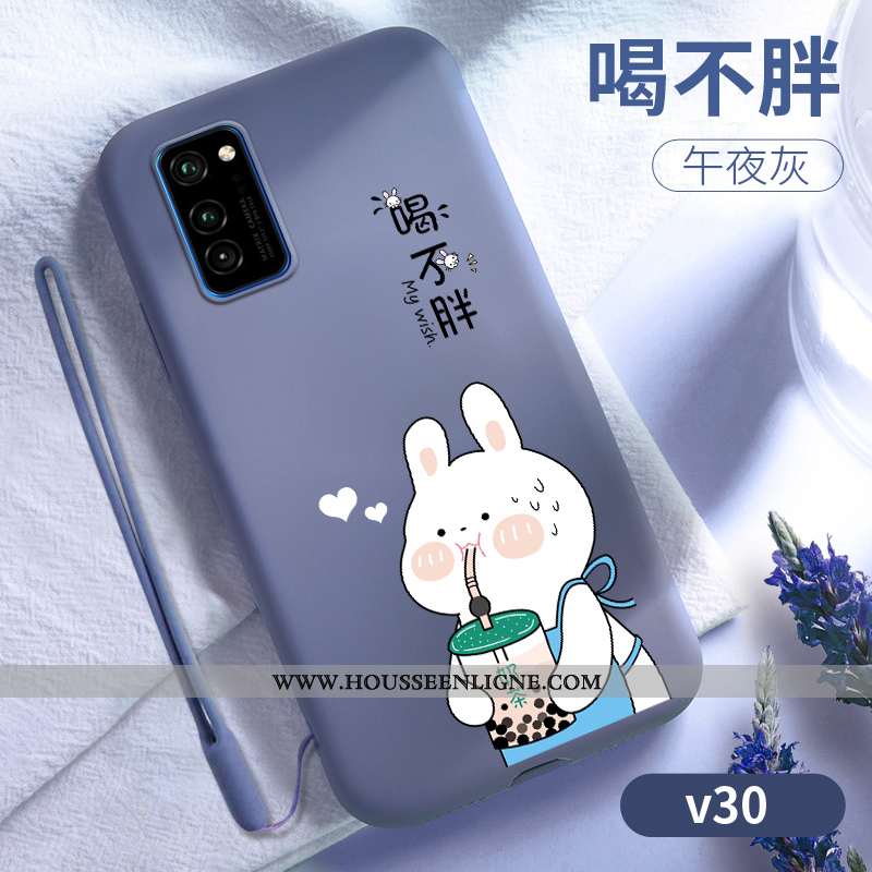 Coque Honor View30 Fluide Doux Silicone Personnalité Téléphone Portable Nouveau Ultra Dessin Animé V