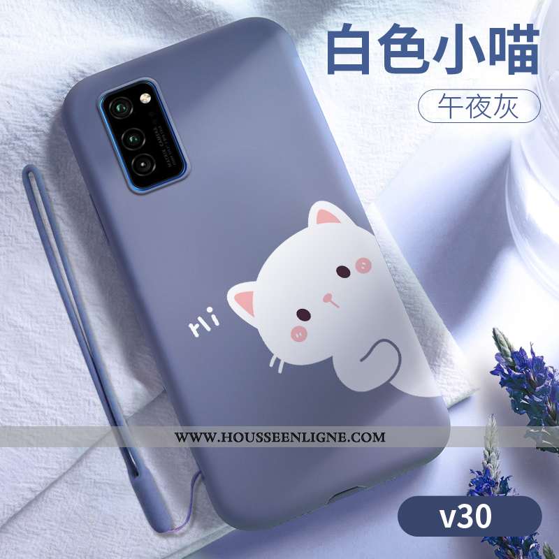 Coque Honor View30 Fluide Doux Silicone Personnalité Téléphone Portable Nouveau Ultra Dessin Animé V