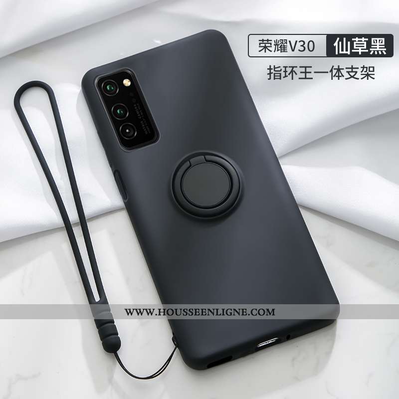 Coque Honor View30 Personnalité Créatif Rose Anneau Étui Tendance