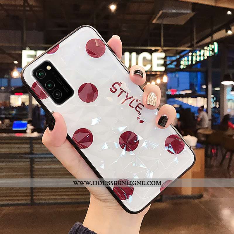 Coque Honor View30 Personnalité Créatif Tout Compris Verre Ultra Nouveau Tendance Rouge