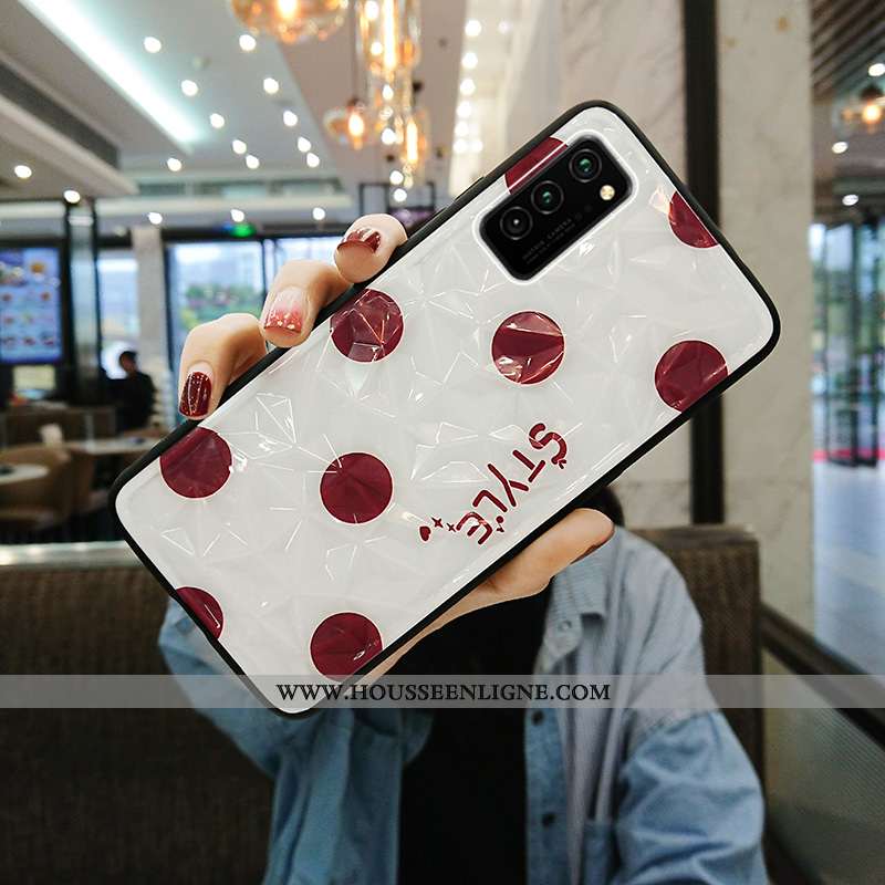 Coque Honor View30 Personnalité Créatif Tout Compris Verre Ultra Nouveau Tendance Rouge