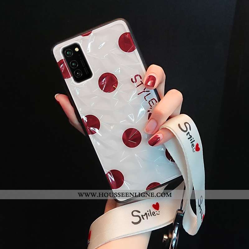 Coque Honor View30 Personnalité Créatif Tout Compris Verre Ultra Nouveau Tendance Rouge