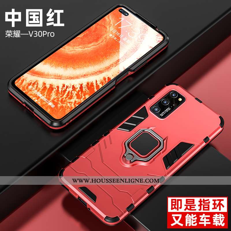 Coque Honor View30 Pro Légère En Silicone Protection Créatif À Bord Incassable Noir
