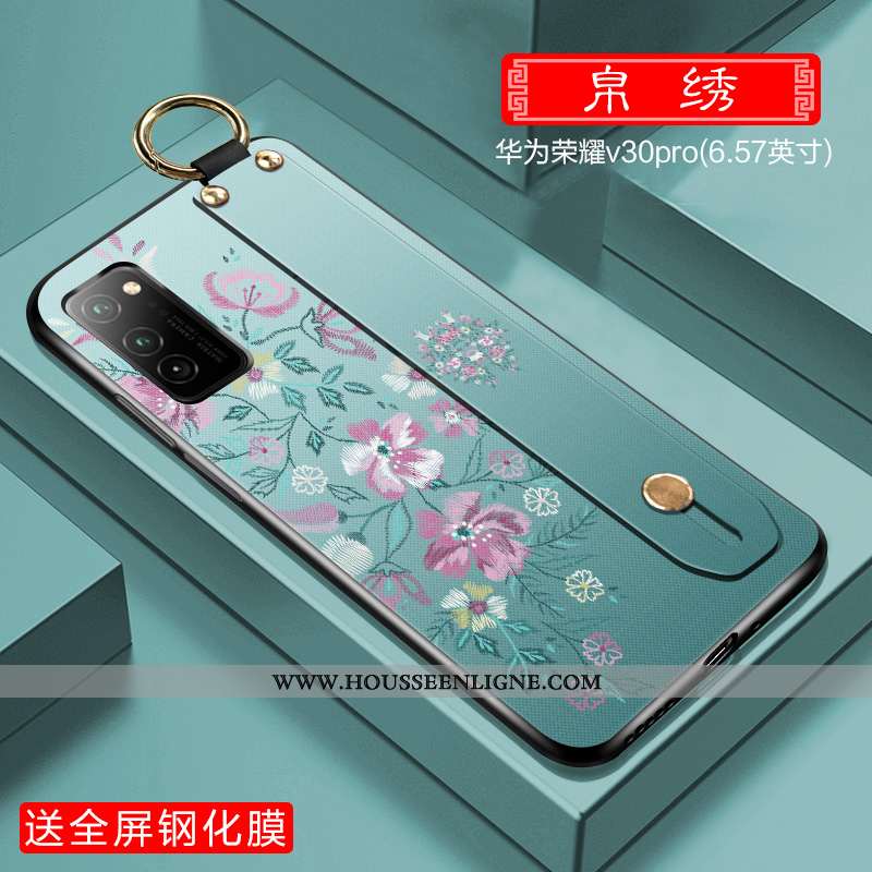 Coque Honor View30 Pro Légère Protection Ultra Tout Compris Étui Incassable Téléphone Portable Verte