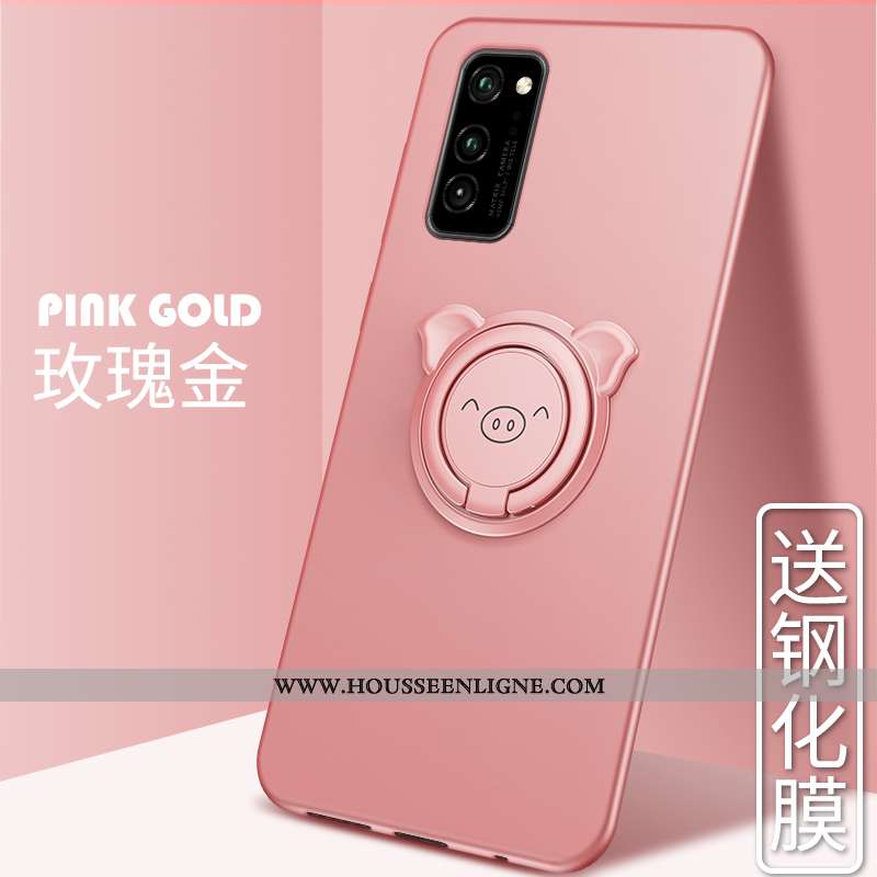 Coque Honor View30 Tendance Silicone Téléphone Portable Protection Tout Compris Mignonne Étui Rouge