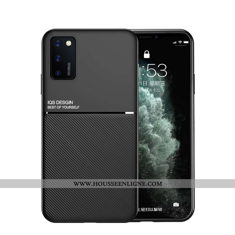 Coque Honor View30 Téléphone Portable Noir Tout Compris Magnétisme Support À Bord
