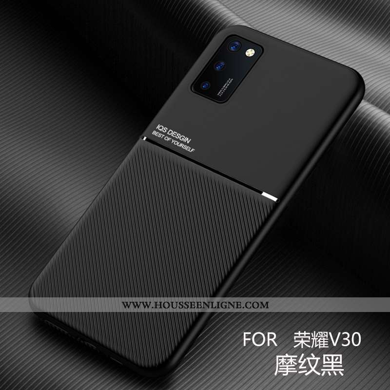 Coque Honor View30 Téléphone Portable Noir Tout Compris Magnétisme Support À Bord