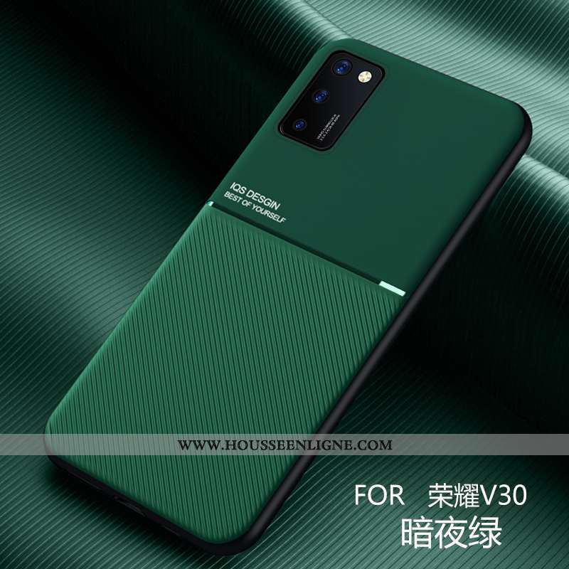 Coque Honor View30 Téléphone Portable Noir Tout Compris Magnétisme Support À Bord