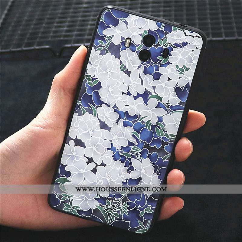 Coque Huawei Mate 10 Fluide Doux Silicone Vent Personnalité Délavé En Daim Tout Compris Incassable V