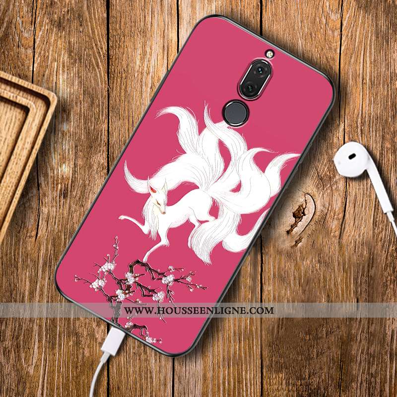 Coque Huawei Mate 10 Lite Créatif Gaufrage Bleu Nouveau Téléphone Portable Incassable