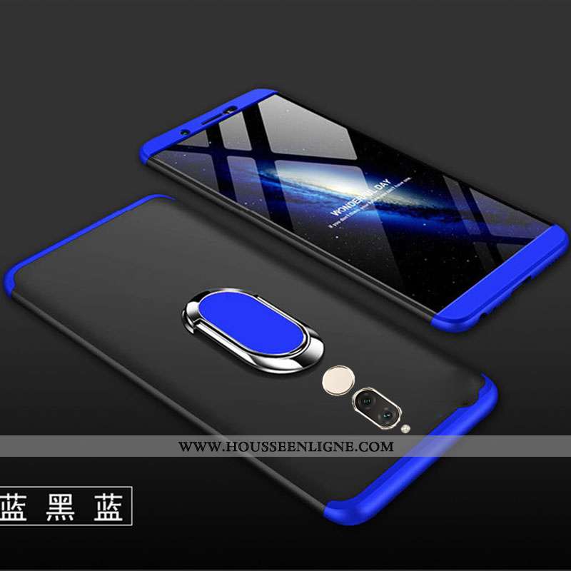 Coque Huawei Mate 10 Lite Créatif Étui Tout Compris Difficile Téléphone Portable Or Doré