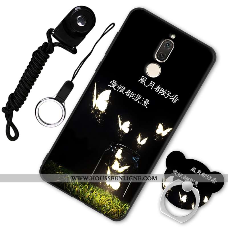 Coque Huawei Mate 10 Lite Protection Délavé En Daim Tout Compris Fluide Doux Incassable Téléphone Po