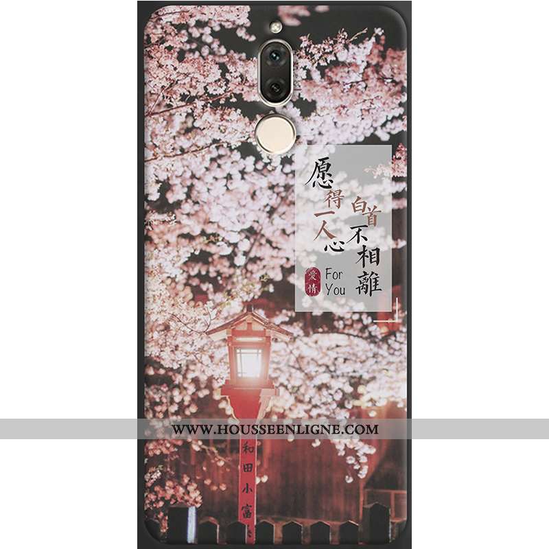 Coque Huawei Mate 10 Lite Protection Délavé En Daim Tout Compris Fluide Doux Incassable Téléphone Po