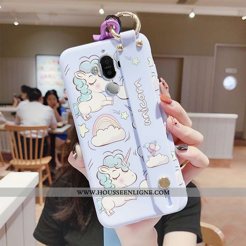 Coque Huawei Mate 10 Personnalité Créatif Fluide Doux Nouveau Cœur Dessin Animé Étui Rose