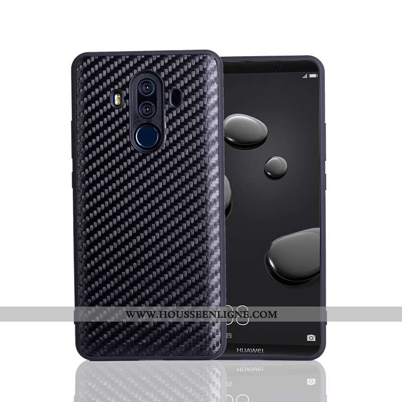 Coque Huawei Mate 10 Pro Cuir Modèle Fleurie Créatif Véritable Téléphone Portable Fibre Personnalité