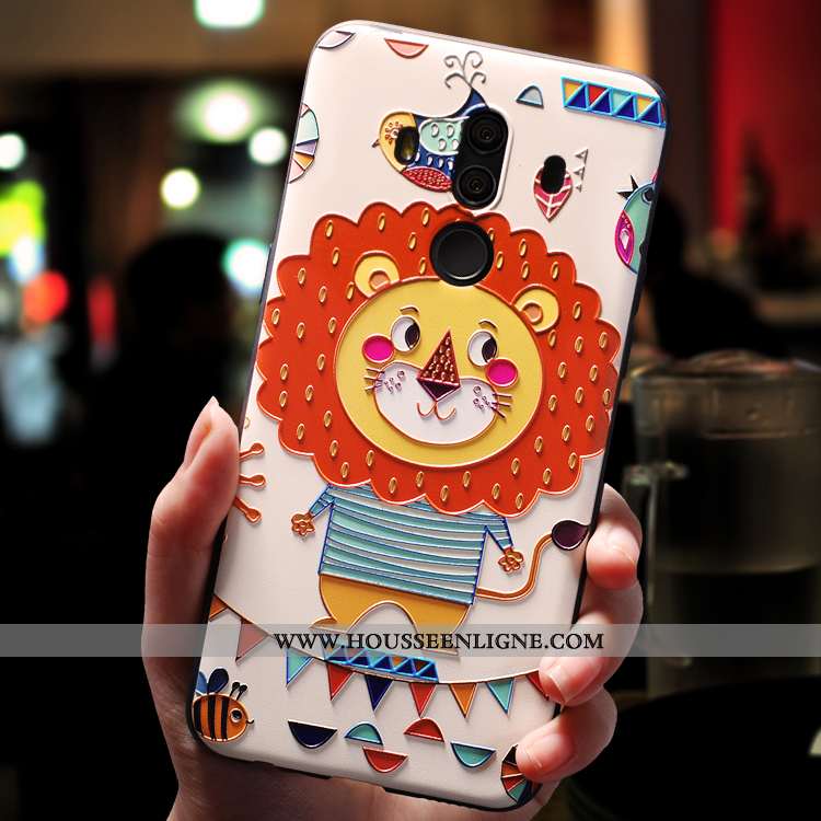 Coque Huawei Mate 10 Pro Dessin Animé Charmant Incassable Silicone Ornements Suspendus Téléphone Por