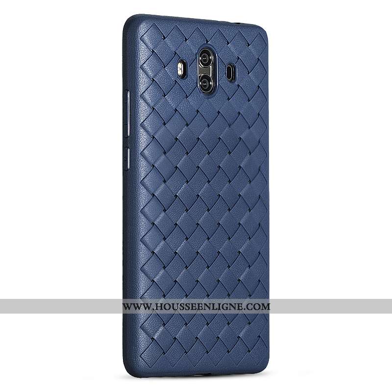Coque Huawei Mate 10 Tendance Légère Tissage Silicone Téléphone Portable Nouveau Rose