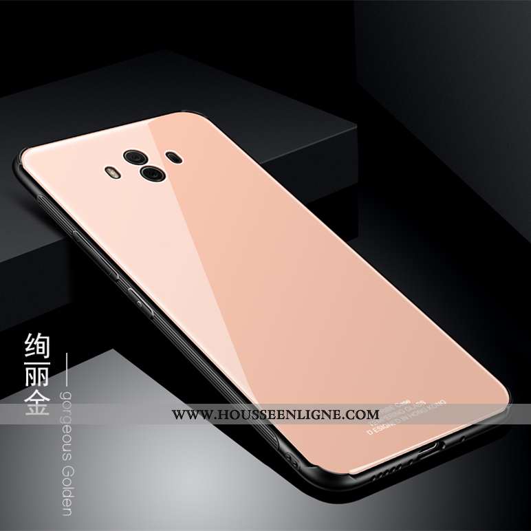 Coque Huawei Mate 10 Verre Tout Compris Blanc Incassable Téléphone Portable Blanche