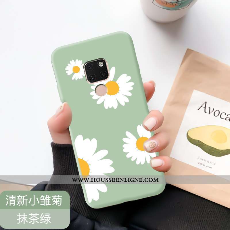 Coque Huawei Mate 20 Fluide Doux Silicone Incassable Tendance Nouveau Téléphone Portable Protection 