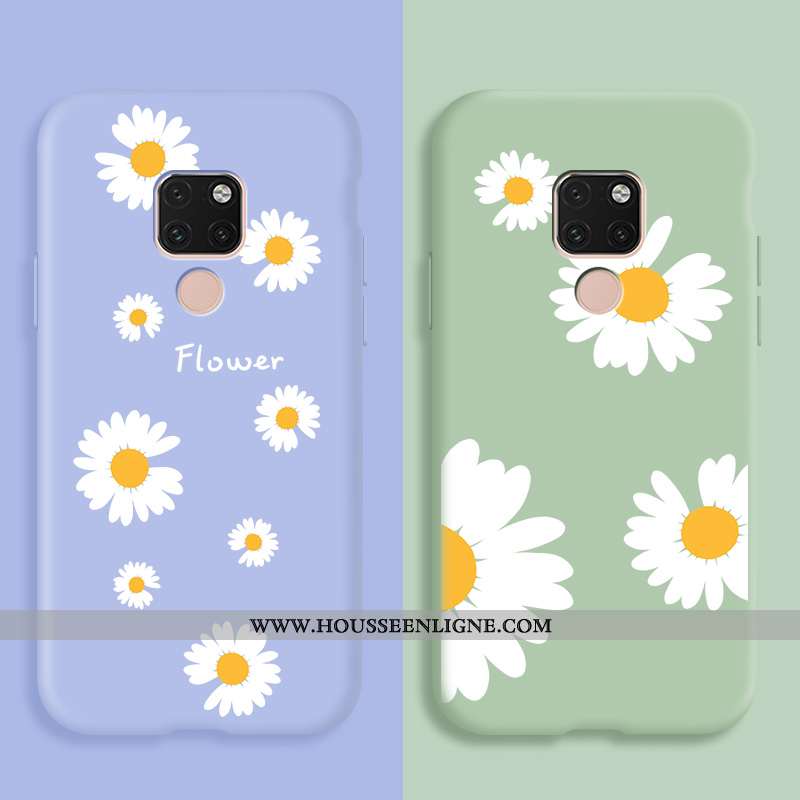 Coque Huawei Mate 20 Fluide Doux Silicone Incassable Tendance Nouveau Téléphone Portable Protection 