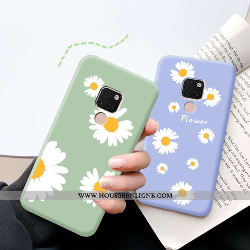 Coque Huawei Mate 20 Fluide Doux Silicone Incassable Tendance Nouveau Téléphone Portable Protection 