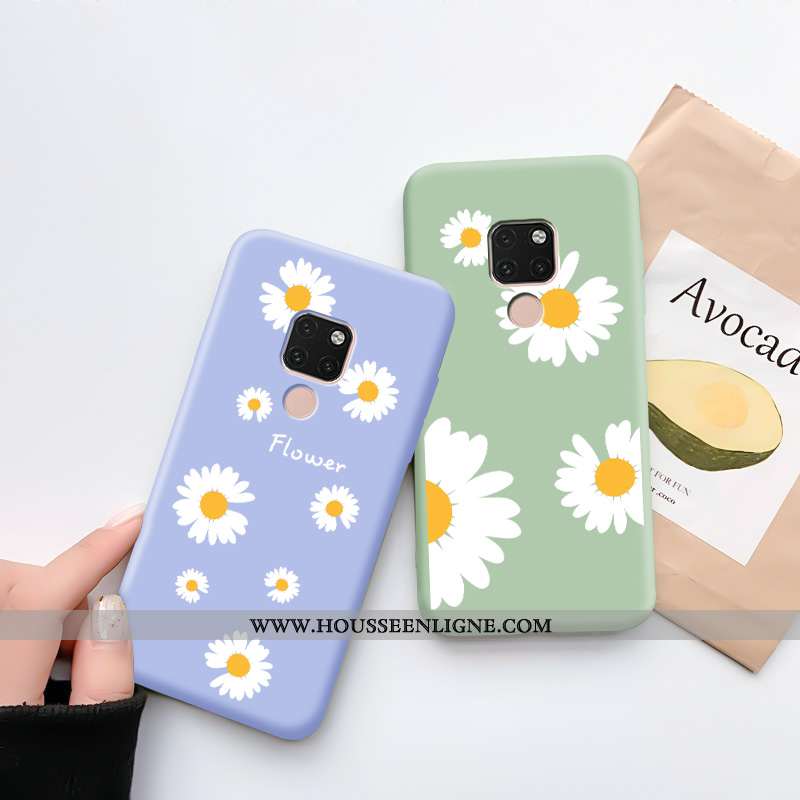 Coque Huawei Mate 20 Fluide Doux Silicone Incassable Tendance Nouveau Téléphone Portable Protection 