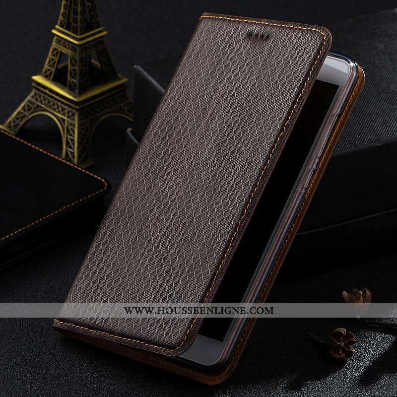 Coque Huawei Mate 20 Lite Cuir Modèle Fleurie Protection Véritable Housse Étui Téléphone Portable Ma