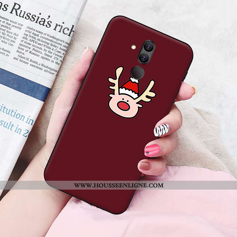 Coque Huawei Mate 20 Lite Silicone Protection Fluide Doux Amoureux Personnalité Jeunesse Téléphone P