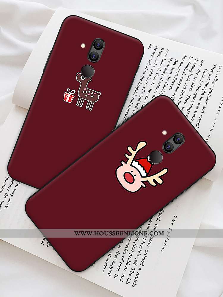 Coque Huawei Mate 20 Lite Silicone Protection Fluide Doux Amoureux Personnalité Jeunesse Téléphone P