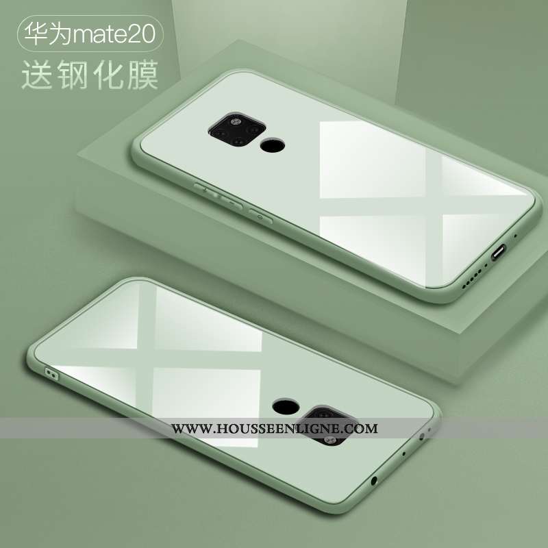 Coque Huawei Mate 20 Légère Silicone Difficile Personnalité Protection Simple Noir