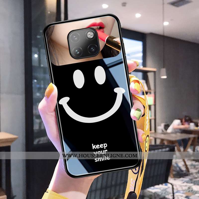 Coque Huawei Mate 20 Pro Créatif Charmant Jaune Personnalité Souriant Amoureux Ultra