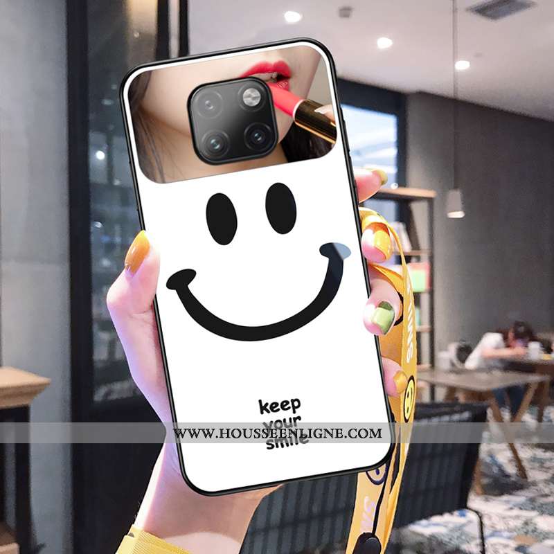 Coque Huawei Mate 20 Pro Créatif Charmant Jaune Personnalité Souriant Amoureux Ultra