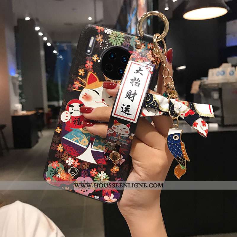 Coque Huawei Mate 20 Pro Personnalité Créatif Rouge Incassable Fluide Doux Richesse Tout Compris