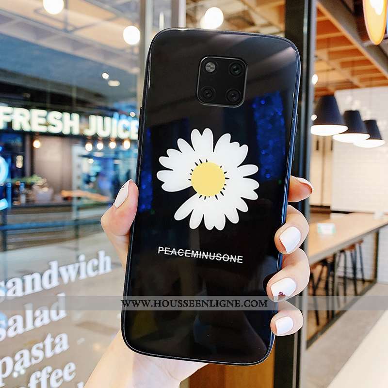 Coque Huawei Mate 20 Pro Protection Tendance Étui Support Incassable Téléphone Portable Blanche