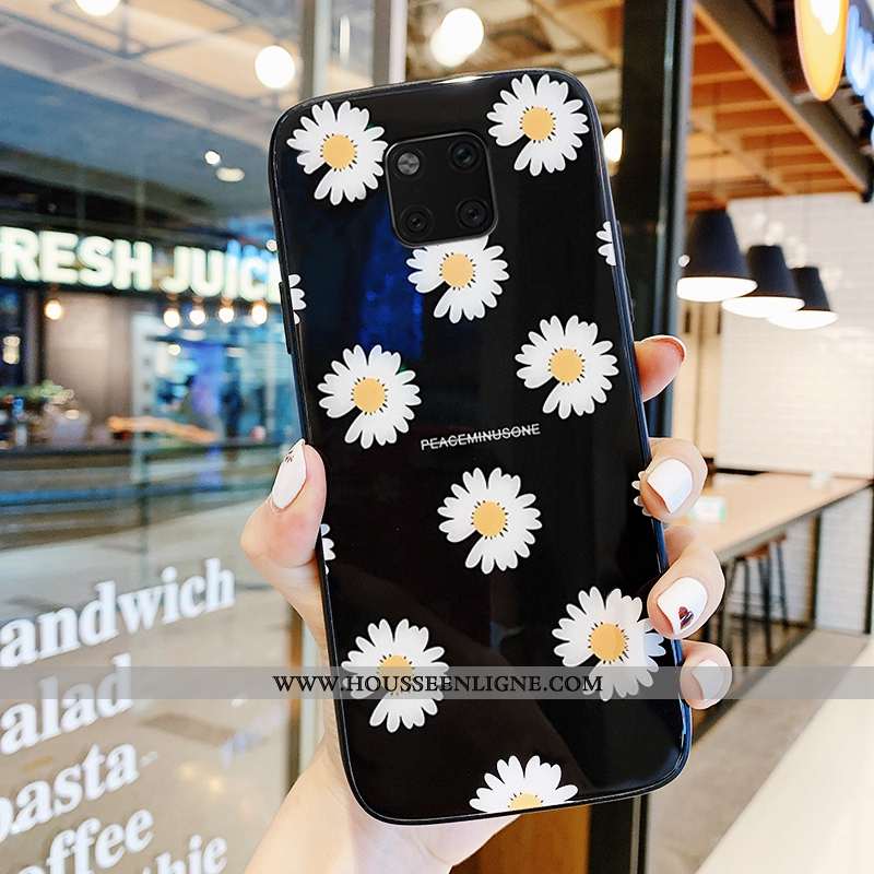 Coque Huawei Mate 20 Pro Protection Tendance Étui Support Incassable Téléphone Portable Blanche
