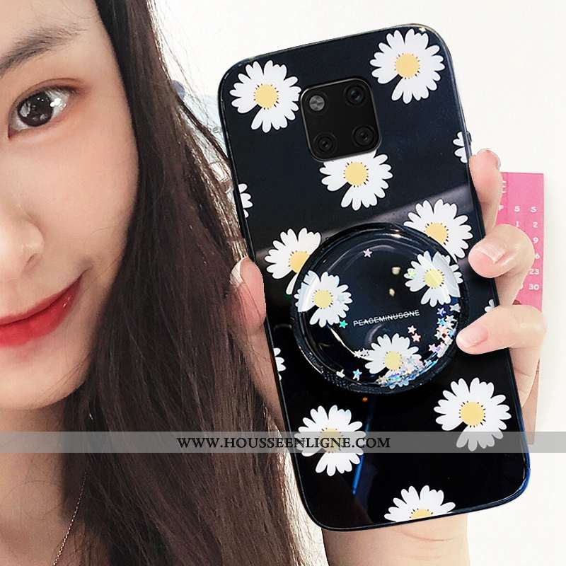 Coque Huawei Mate 20 Pro Protection Tendance Étui Support Incassable Téléphone Portable Blanche