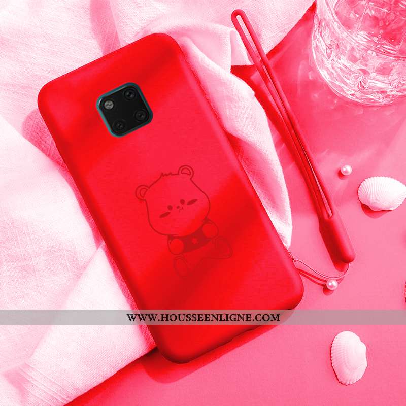 Coque Huawei Mate 20 Pro Silicone Protection Dessin Animé Net Rouge Étui Vent Amoureux