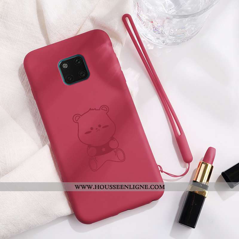 Coque Huawei Mate 20 Pro Silicone Protection Dessin Animé Net Rouge Étui Vent Amoureux