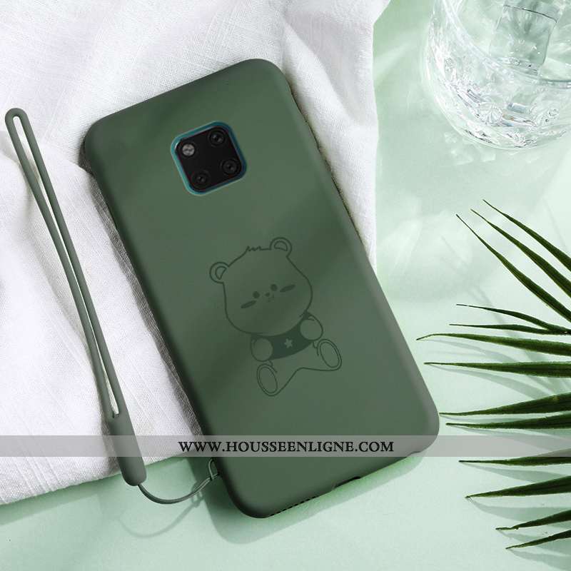 Coque Huawei Mate 20 Pro Silicone Protection Dessin Animé Net Rouge Étui Vent Amoureux