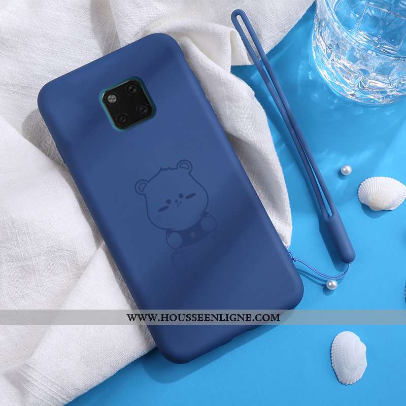Coque Huawei Mate 20 Pro Silicone Protection Dessin Animé Net Rouge Étui Vent Amoureux